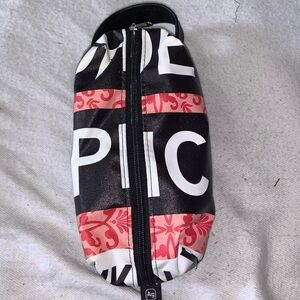 Alchemy goods SAND POINT travel bag unisex Zip top with a handle black red white